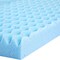Flash Furniture Capri Comfortable Sleep 2 Inch Cooling Gel Infused 5-Zone Queen Memory Foam Mattress Topper HLC-5ZONE-QUEEN-2-GG - alternate 8
